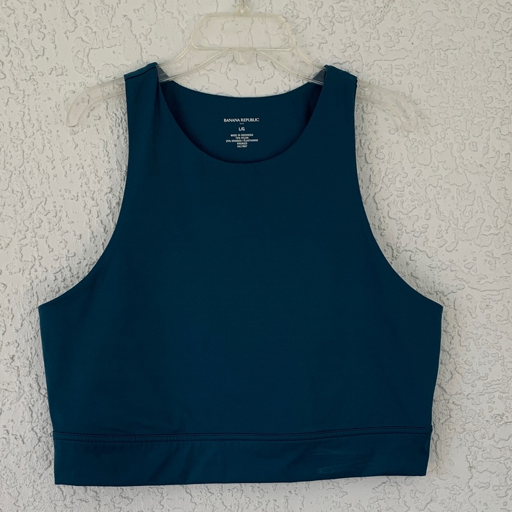 Banana Republic Deep Teal Sleeveless Top size L